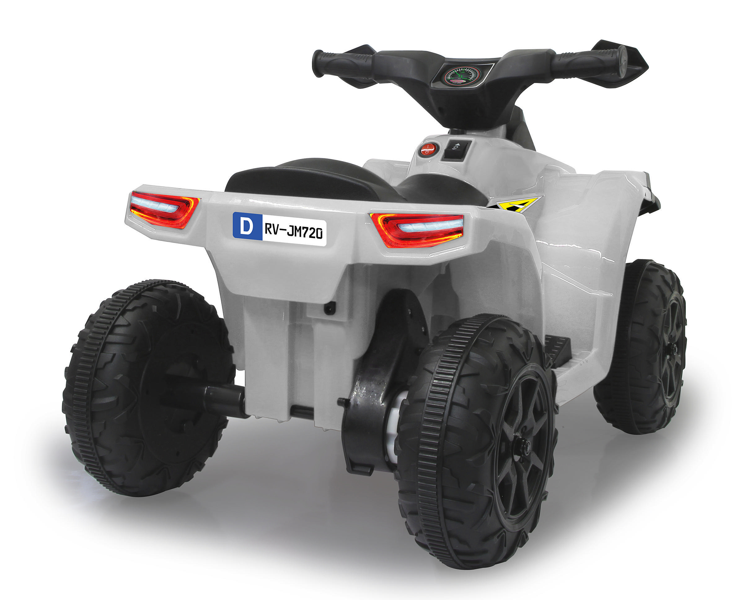 JAMARA Ride-On Mini Quad Runty 6V Kinderfahrzeug Weiß