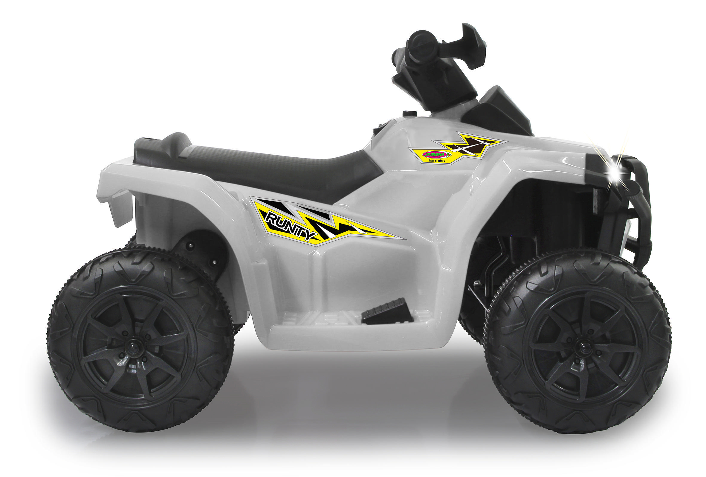 JAMARA Ride-On Runty Quad Mini 6V Weiß Kinderfahrzeug