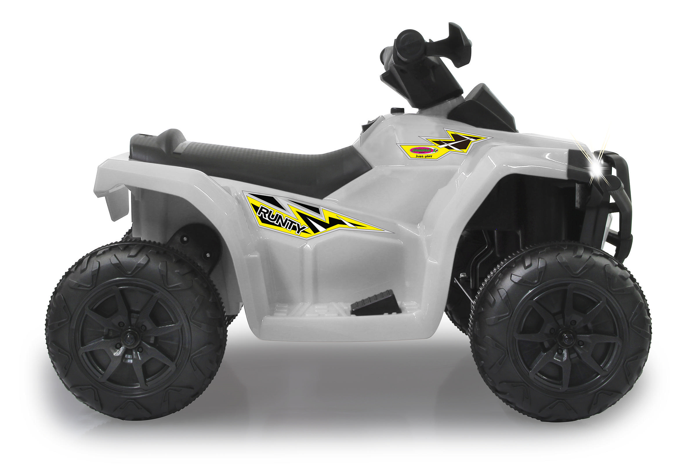 JAMARA Ride-On Mini Quad Runty 6V Kinderfahrzeug Weiß