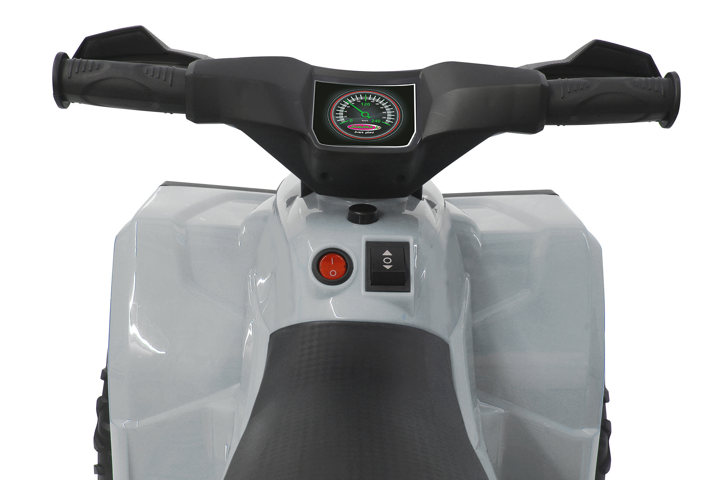 JAMARA Ride-On Mini Quad Runty 6V Kinderfahrzeug Weiß