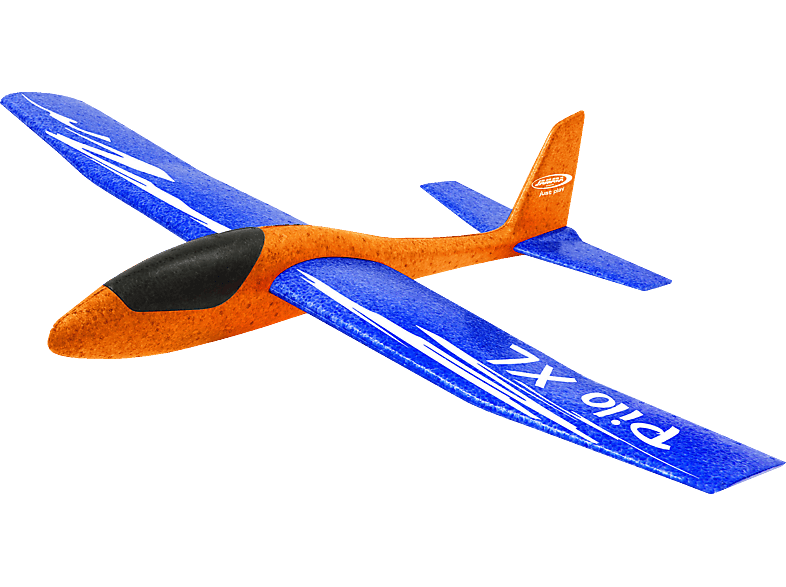 JAMARA Pilo XL Schaumwurfgleiter EPP Spielzeugflugzeug Blau/Orange