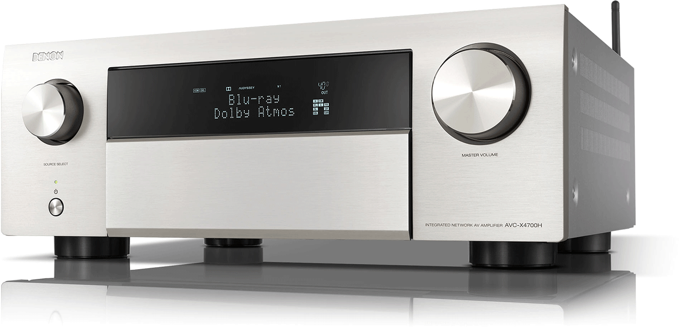 DENON AVC-X 4700 H 9.2 házimozi rádióerősítő, ezüst