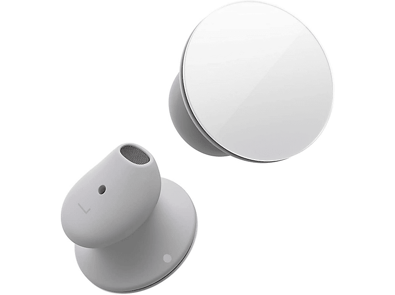 Auriculares inalámbricos - Microsoft Surface HVM-00010, True Wireless, 24h autonomía + Estuche carga, Blanco
