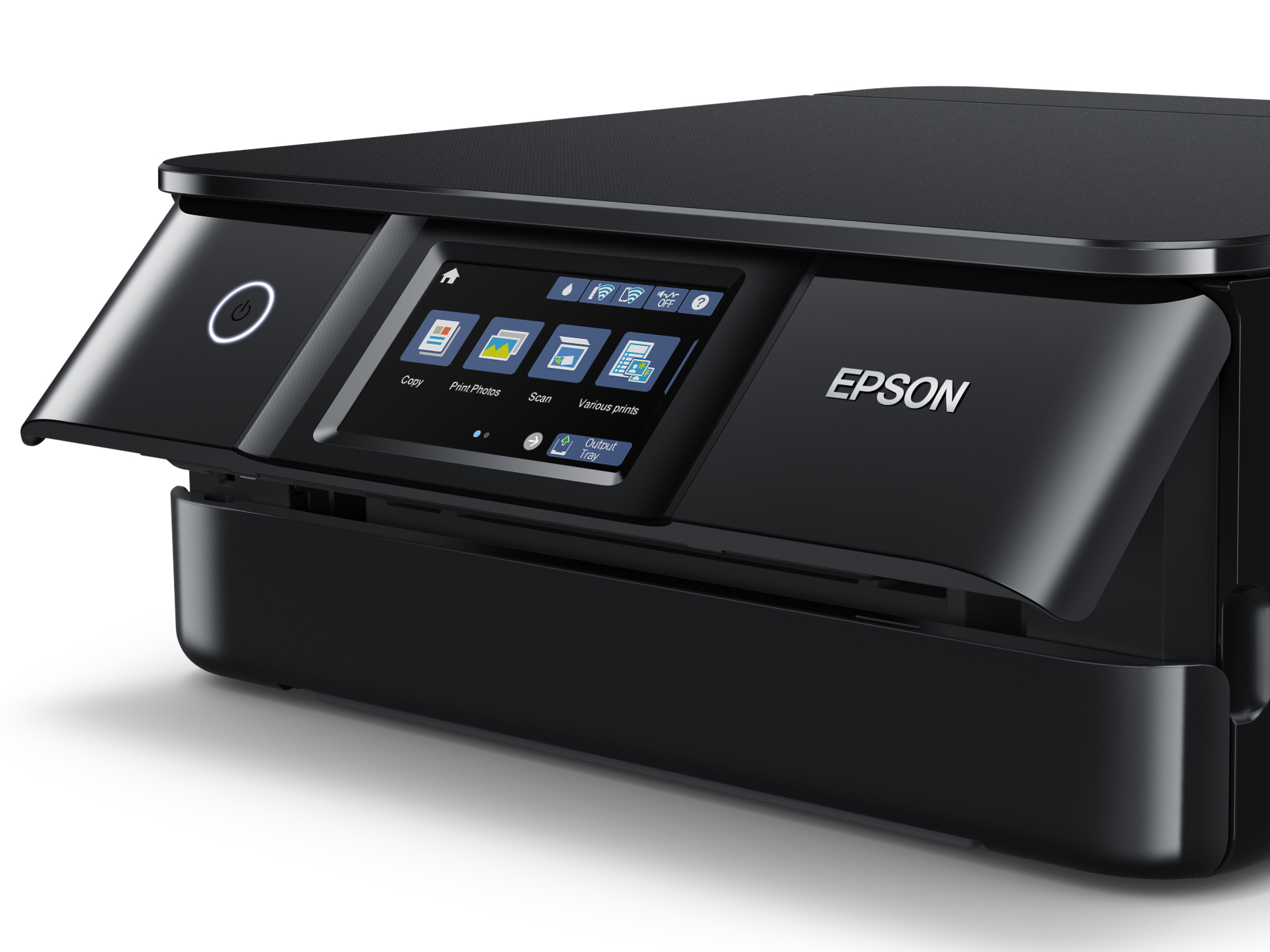 Impresora multifunción - Epson XP-8600, WiFi, 32 ppm, 5760 x 1440 DPI, 120 hojas, Negro