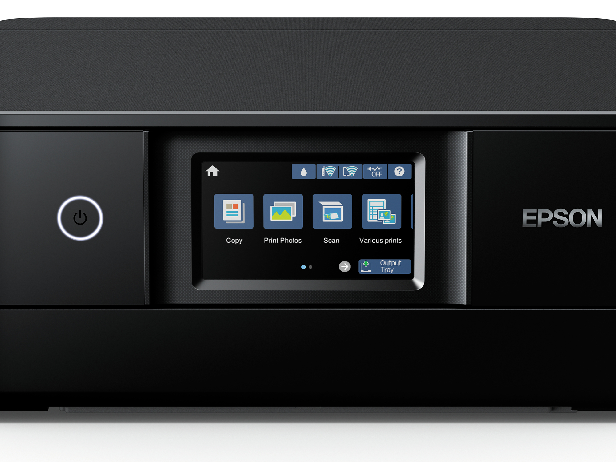 Impresora multifunción - Epson XP-8600, WiFi, 32 ppm, 5760 x 1440 DPI, 120 hojas, Negro
