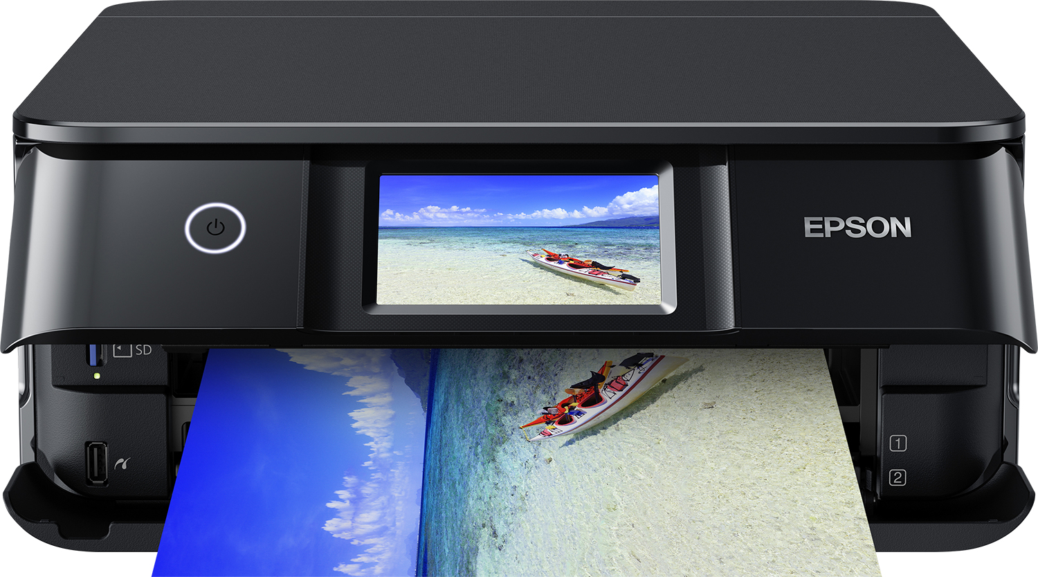 Impresora multifunción - Epson XP-8600, WiFi, 32 ppm, 5760 x 1440 DPI, 120 hojas, Negro