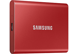 Mareo cumpleaños Brillar Disco duro SSD 1 TB | Samsung T7, Externo, USB Tipo C, SSD, Rojo