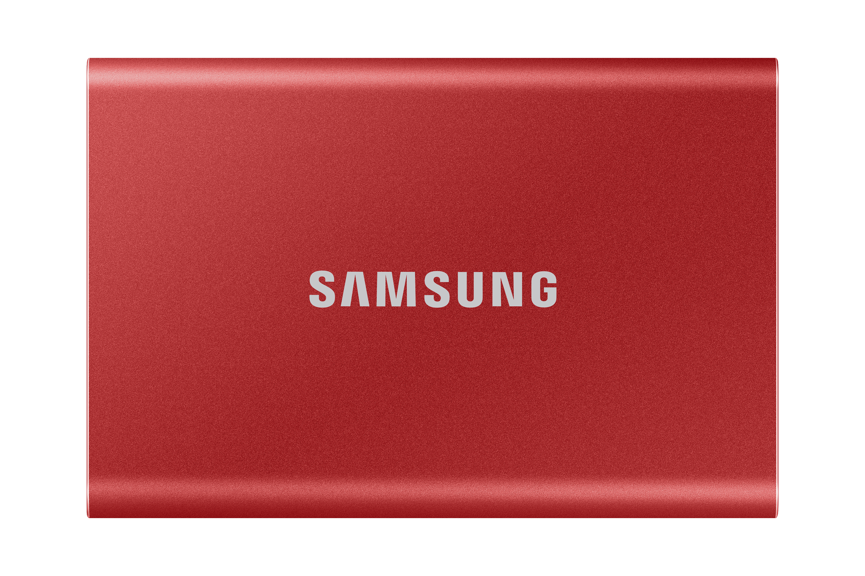 Disco duro SSD 2 TB - Samsung MU-PC2T0R, Externo, USB Tipo C, SSD, Rojo