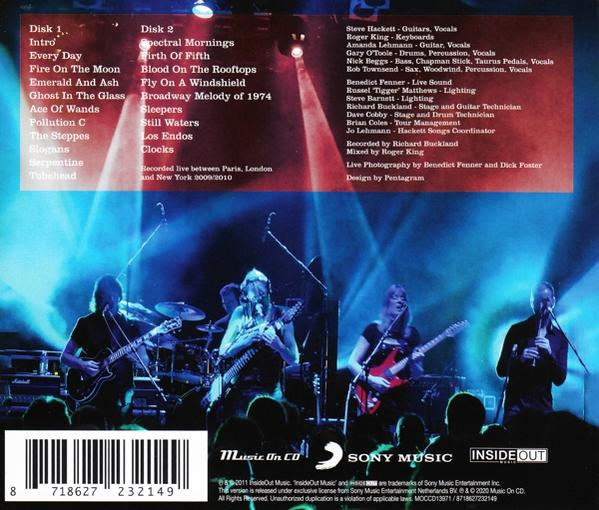 Live - (CD) Rails Hackett - Steve