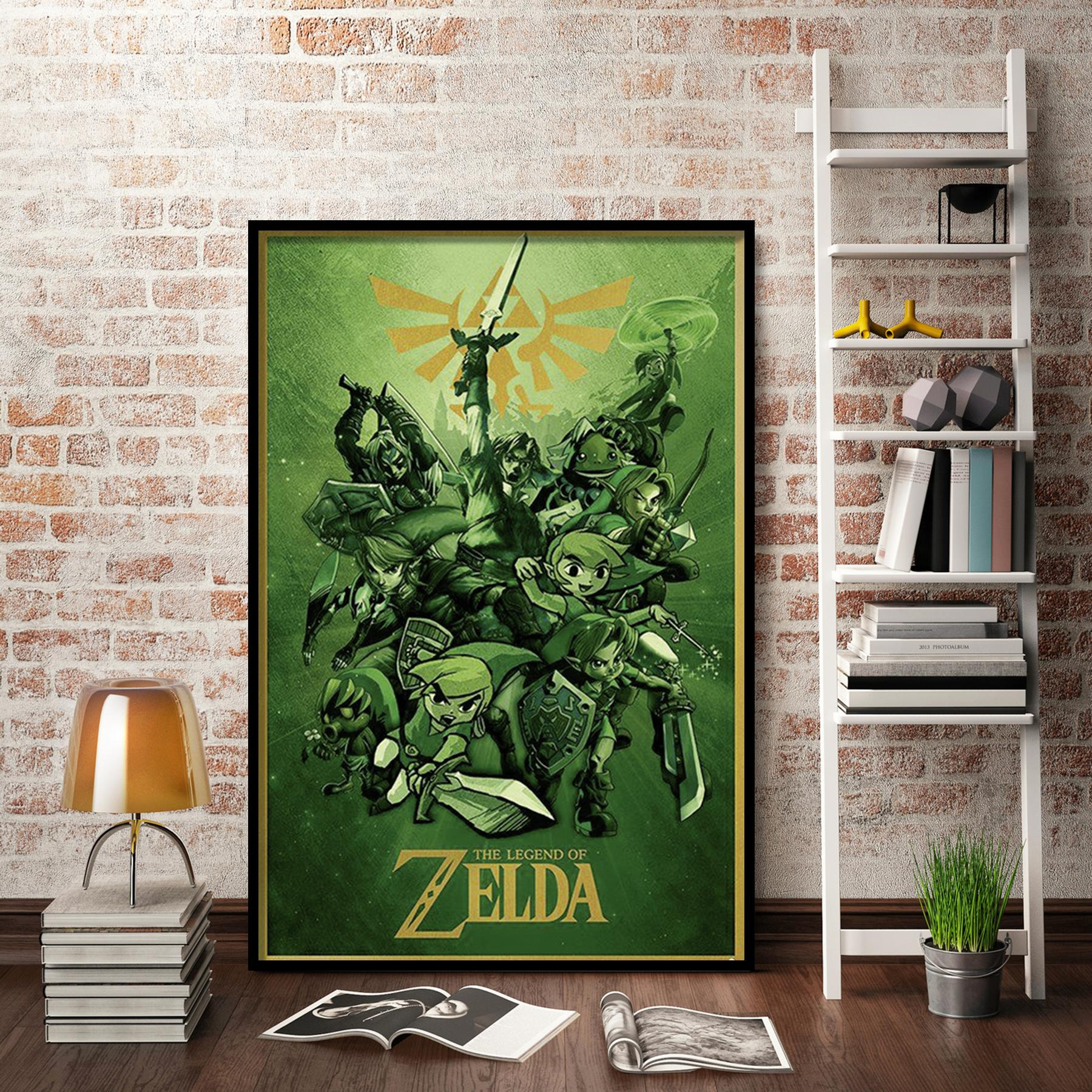 Zelda Link Großformatige of Legend INTERNATIONAL PYRAMID Poster The Poster
