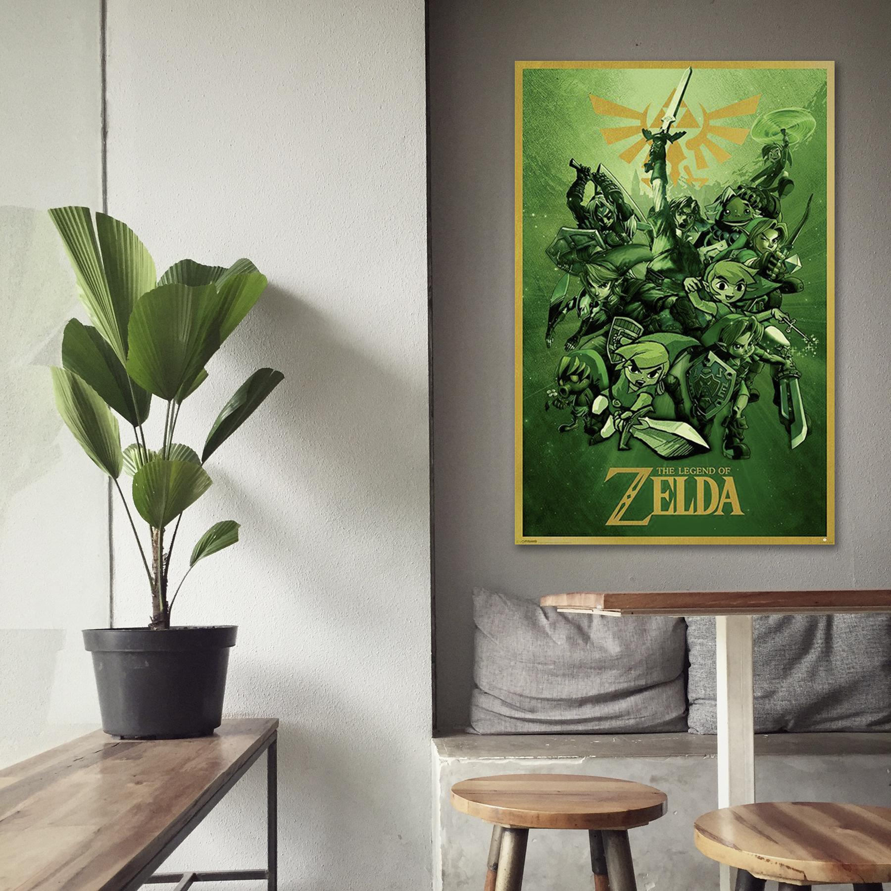 PYRAMID INTERNATIONAL The Legend Zelda Großformatige Link of Poster Poster