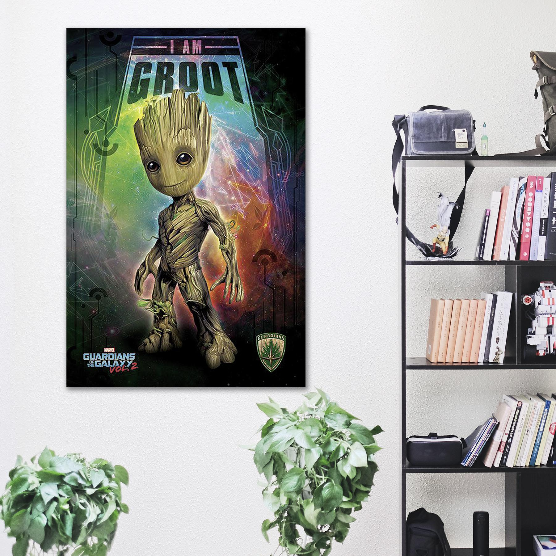 PYRAMID INTERNATIONAL Guardians of the Galaxy Vol. 2 Poster Kid Groot Großformatige Poster
