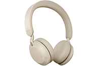 Auriculares inalámbricos - Jabra Elite 45h, De diadema, Bluetooth 5.0, Plegables, 50 h Autonomía, Oro y beige