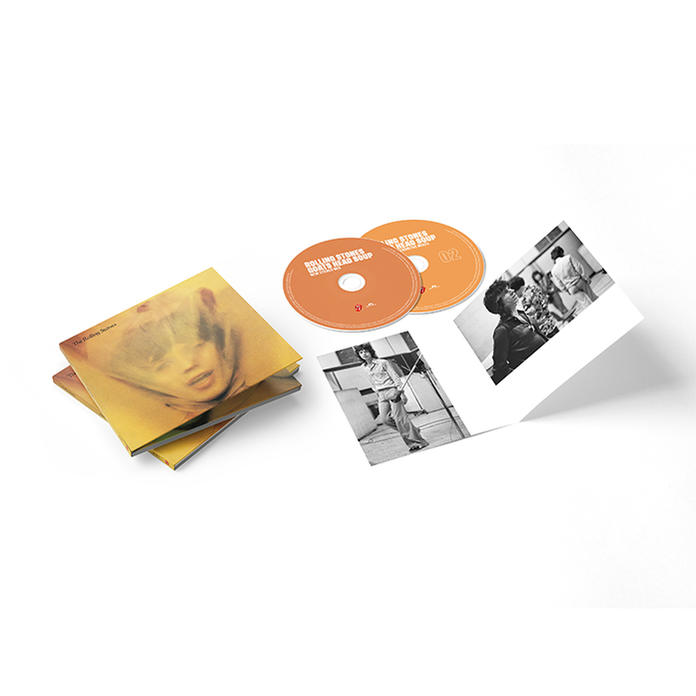 Album-Set mit CDs und Booklet auf weißem Hintergrund.