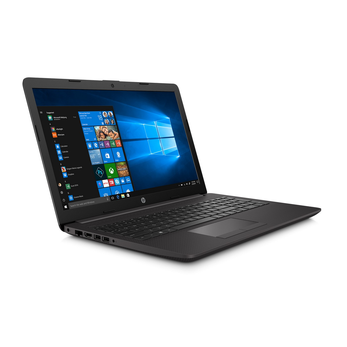 Portátil - HP 250 G7, 15.6" FHD, Intel® Core™ i5-1035G1, 16 GB, 512 GB SSD, UHD Graphics, Windows 10 Pro