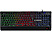RAMPAGE KB-R34 Winner Semi Mekanik Q Rainbow Işıklı Gaming Klavye Siyah