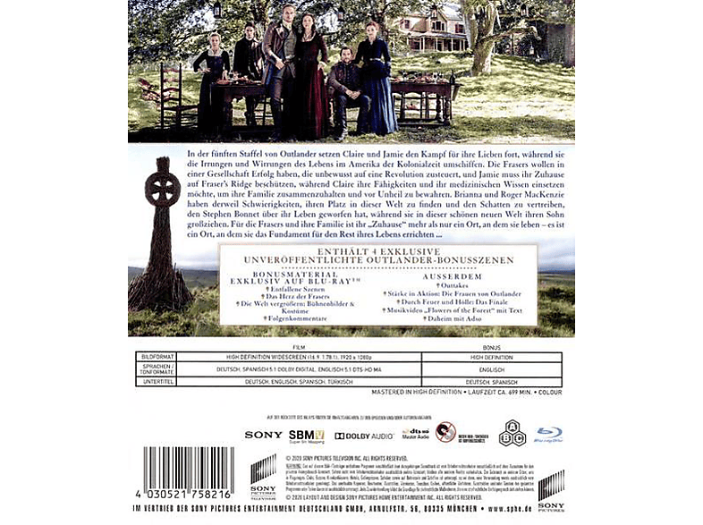 Thumbnail - Outlander - Die komplette fünfte Season Blu-ray