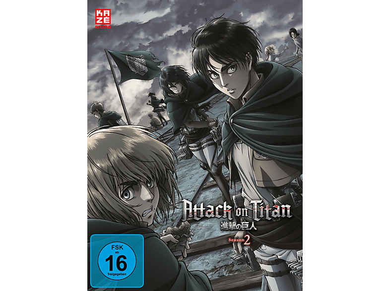 Attack on Titan – 2. Staffel – DVD Box 1 DVD auf DVD online kaufen | SATURN