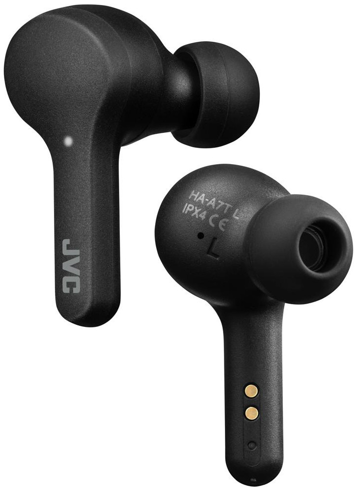 JVC Draadloze oortjes + Oplaadcase Zwart (HA-A7T-BN-U)