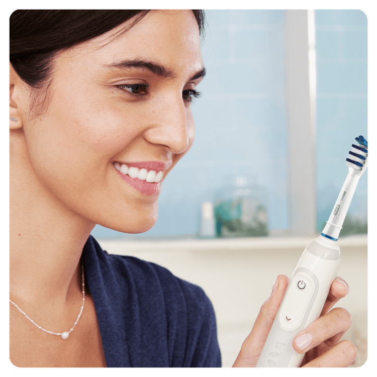 Recambio para cepillo dental - Oral-B, TriZone, para Cepillo De Dientes Eléctrico 2 Unidades, blanco