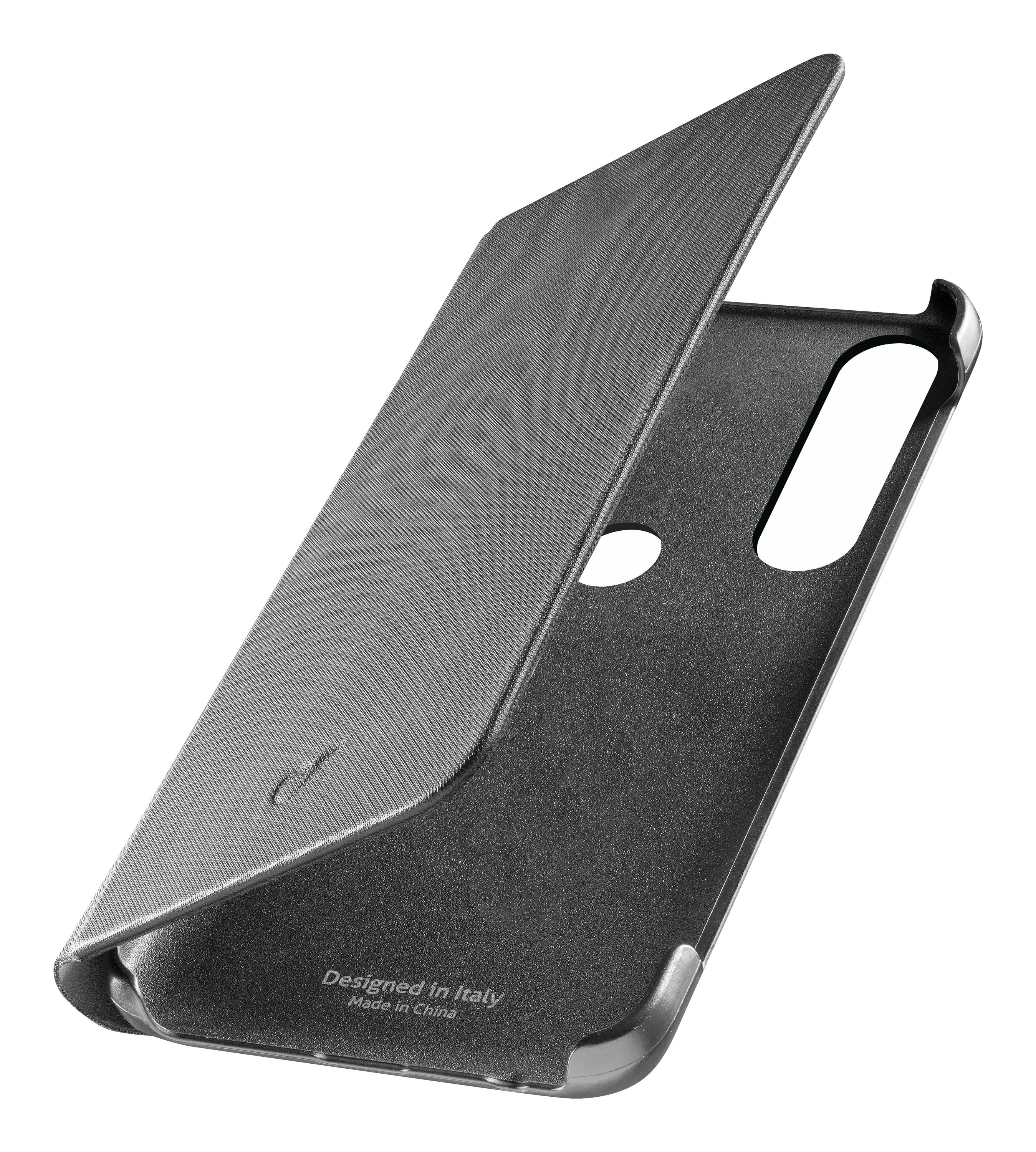 Funda Plegable - CellularLine Book, para Moto G8 Plus, 6.3", Negro