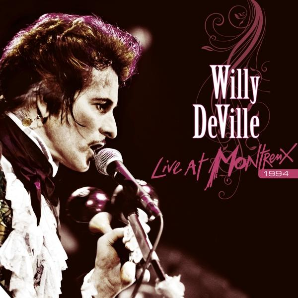 A Willy DeVille album borítója, ahogy egy mikrofonba énekel.