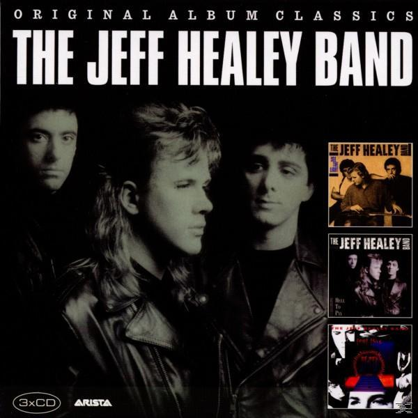 A The Jeff Healey Band album borítója, három férfival bőr dzsekiben.