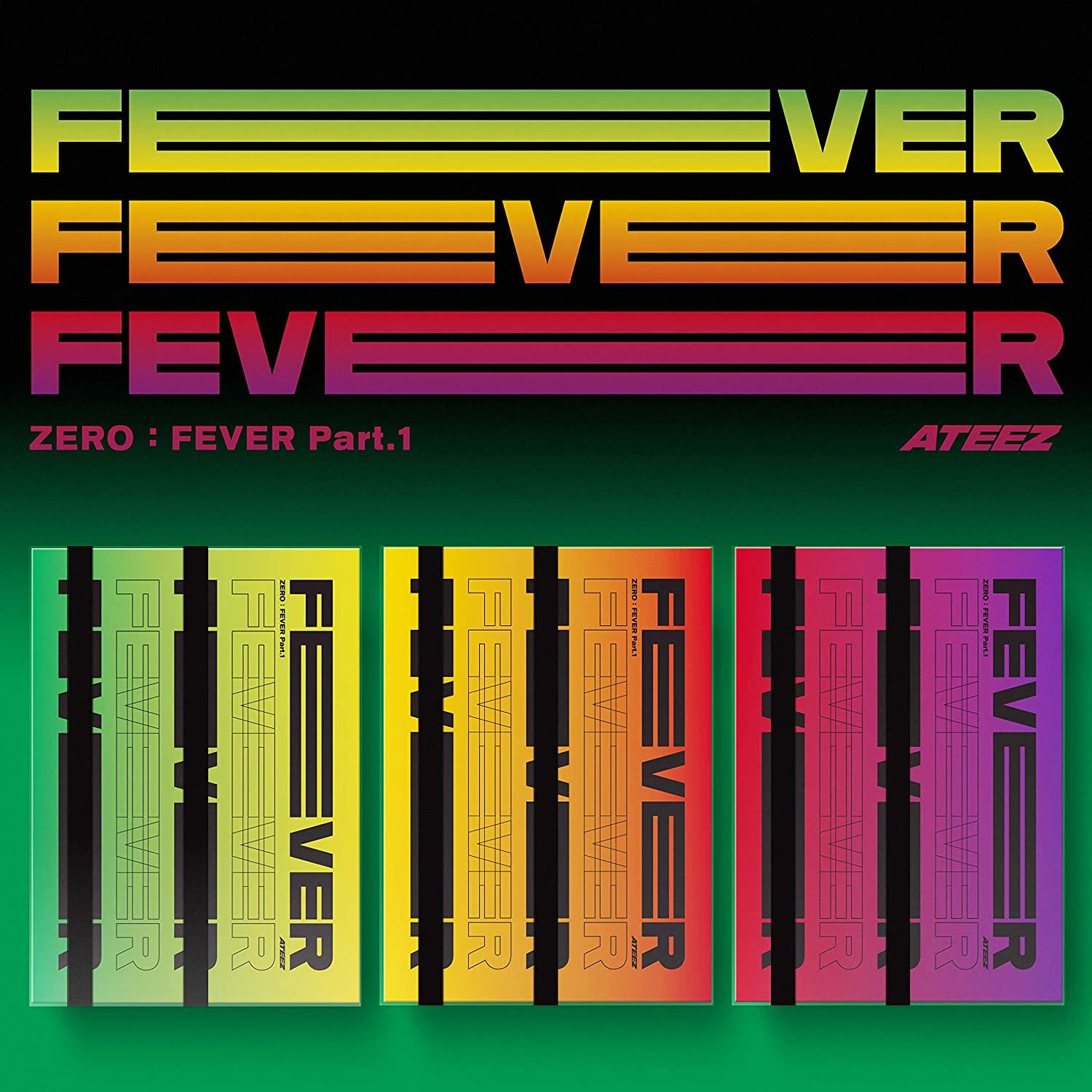 Ateez - Zero: Fever Part. 1 (CD + könyv)