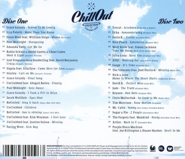 VARIOUS - The Chillout Collection,Vol.1 [CD]