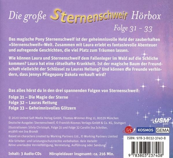 Die Rückseite eines deutschen Hörbuchs.