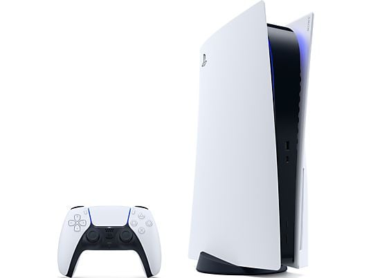 PlayStation 5 - Spielekonsole - Weiss/Schwarz
