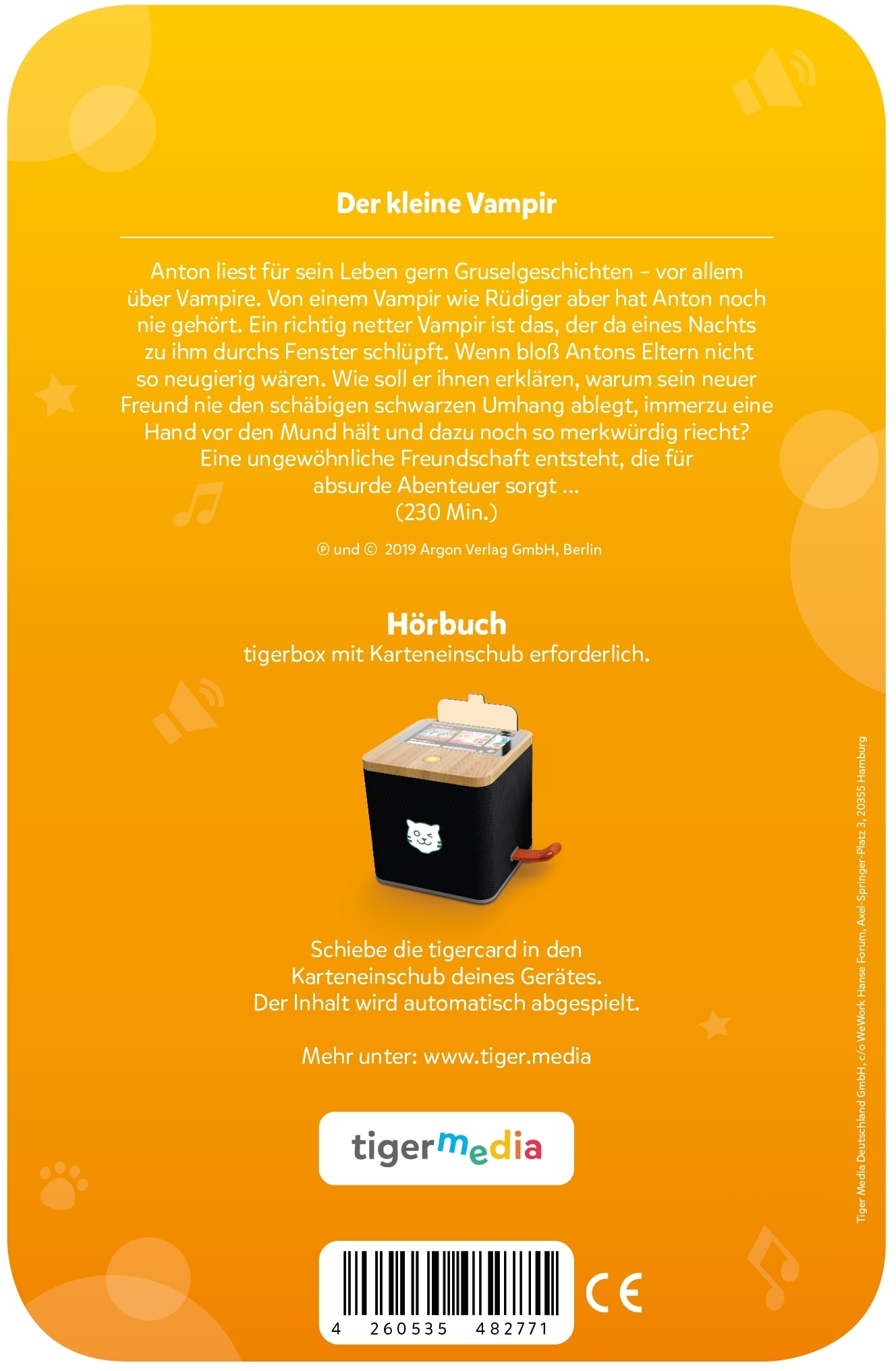 Tigermedia Tigercard Der Kleine Gauss Ein-Mal-Eins Songs – Lernlieder Für Kinder, Kompatibel Mit Tigerbox TOUCH