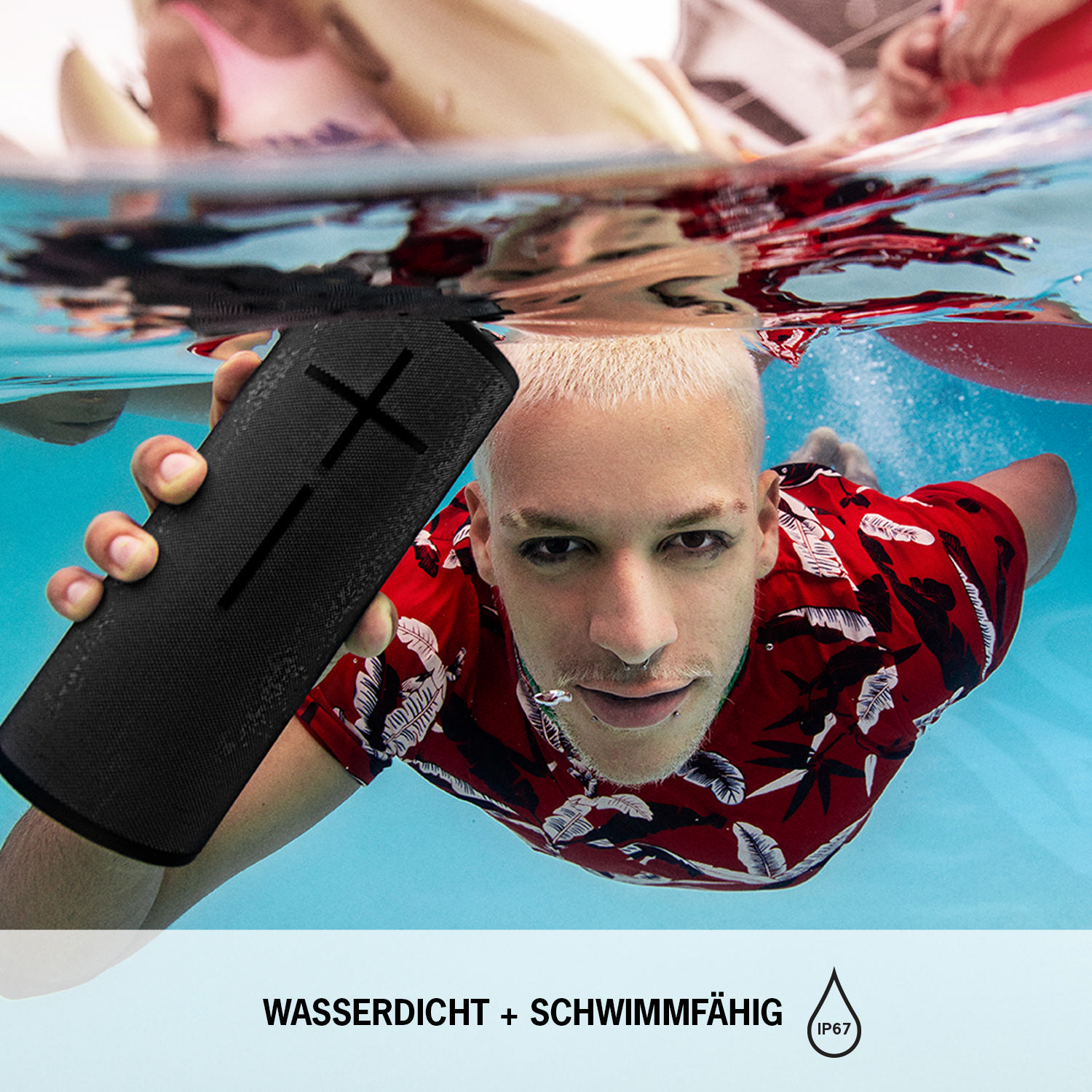 ULTIMATE EARS Lagune, Blaue Wasserfest Lautsprecher, 3 Bluetooth Megaboom