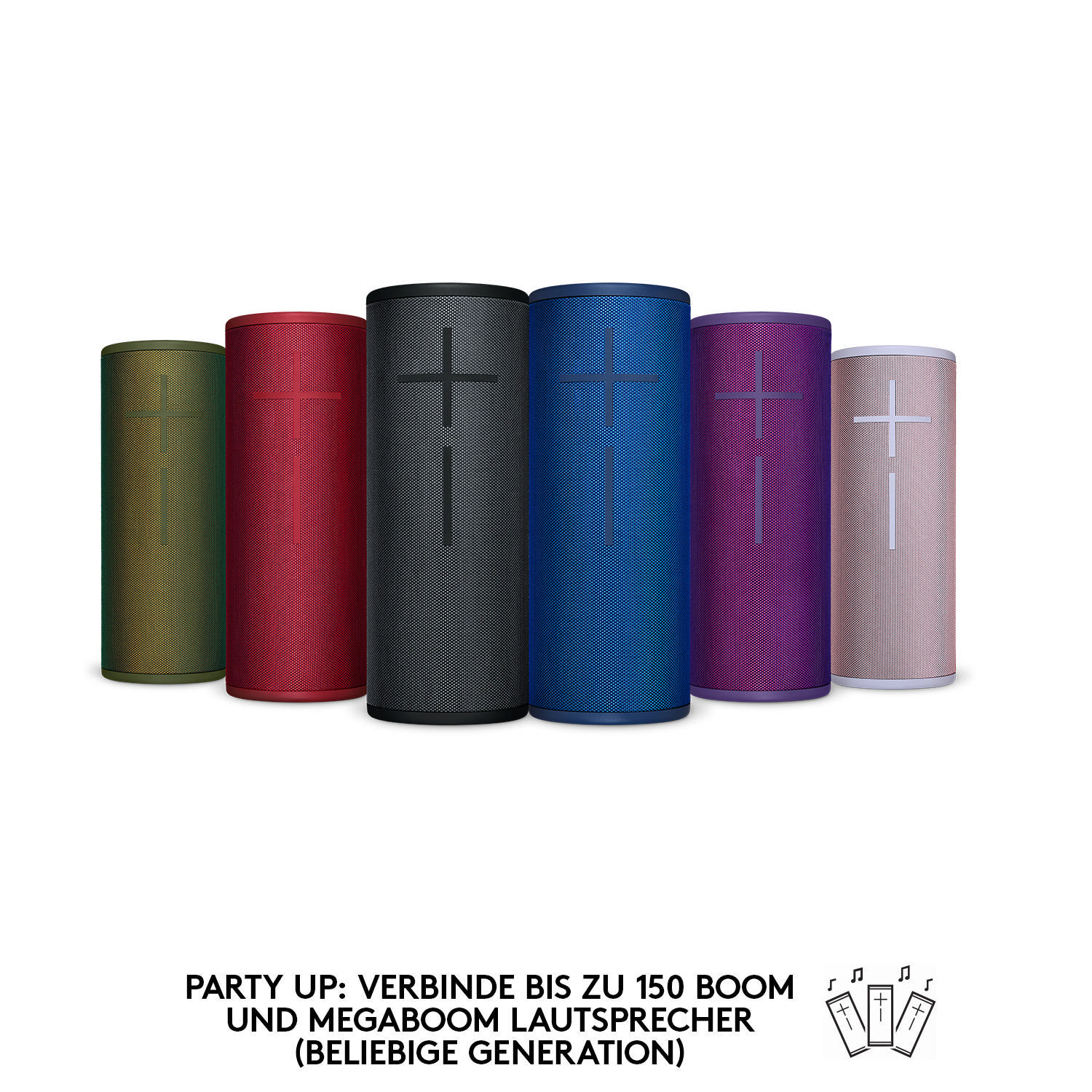 ULTIMATE EARS Megaboom 3 Lagune, Lautsprecher, Bluetooth Blaue Wasserfest