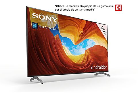 TV LED 55" - Sony KD-55XH9096, UHD 4K, HDR, X1, FALD, Smart TV (Android TV), Asistente de Google, Negro