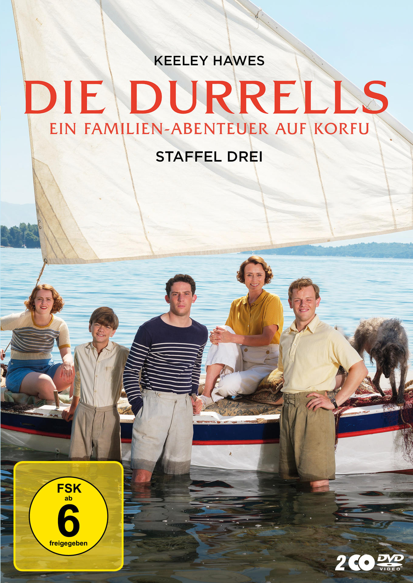 Staffel Durrells 3 DVD Die -