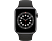 APPLE Watch Series 6 - Boîtier Aluminium Gris sidéral 44mm, Bracelet Sport Noir (M00H3NF/A)