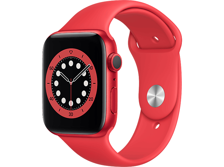 APPLE Watch Series 6 - Aluminium kast Rood 44mm, Sportbandje (PRODUCT)RED (M00M3NF/A)