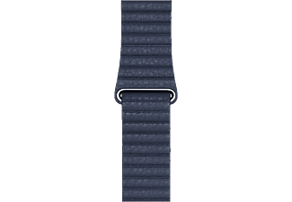 APPLE Loop in pelle 44 mm L - Bracciale di ricambio (Profondo blu)