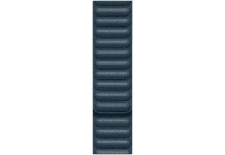 APPLE Loop in pelle 44 mm S/M - Bracciale di ricambio (Blu Baltico)