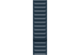 APPLE 44 mm Lederarmband M/L - Ersatzarmband (Baltischblau)
