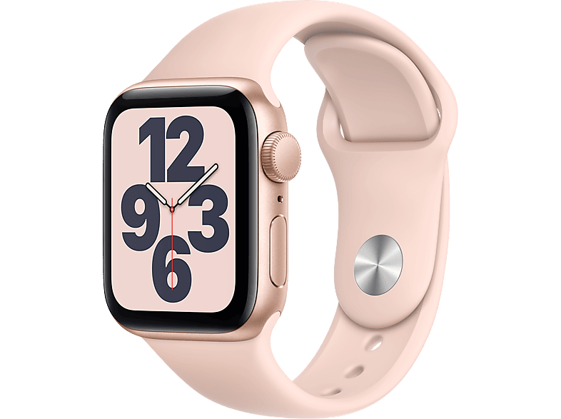 APPLE Watch SE 40mm goud aluminium / roze sportband kopen? | MediaMarkt