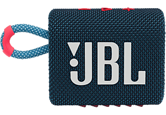 JBL Go 3 Blauw/Roze