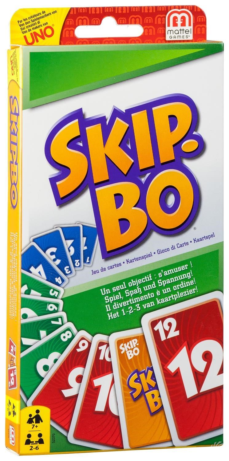 Mattel Skip-bo Kaartspel afbeelding