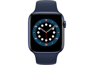 APPLE Watch Series 6 44mm blauw aluminium / blauwe sportband