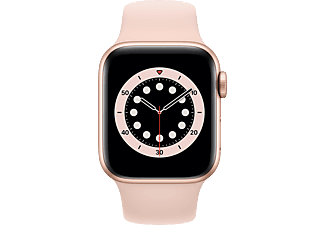 APPLE Watch Series 6 40mm goud aluminium / roze sportband kopen? |  MediaMarkt