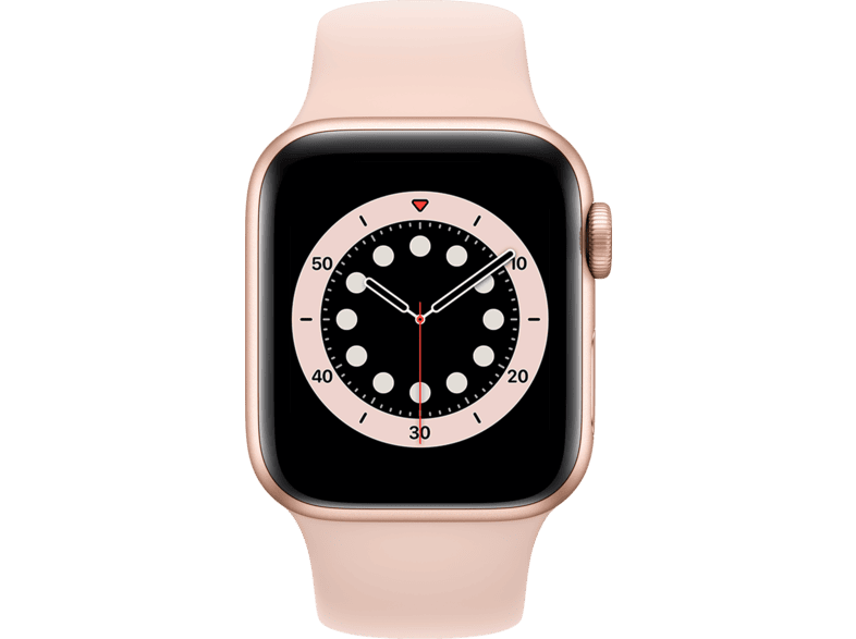aflevering Stimulans lettergreep APPLE Watch Series 6 40mm goud aluminium / roze sportband kopen? |  MediaMarkt