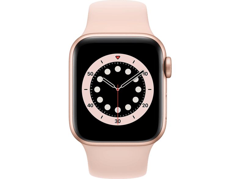 Ontslag zweer Induceren APPLE Watch Series 6 40mm goud aluminium / roze sportband kopen? |  MediaMarkt