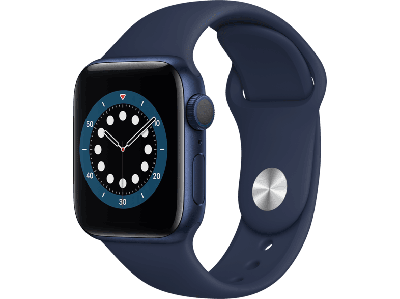 uitvinden Bij zonsopgang Systematisch APPLE Watch Series 6 40mm blauw aluminium / blauwe sportband kopen? |  MediaMarkt