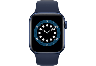 APPLE Watch Series 6 40mm blauw aluminium / blauwe sportband